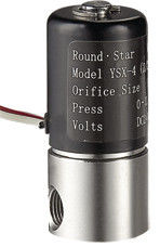Stainless Steel Miniature Solenoid Valve , Solenoid Water Valve High Speed