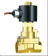 NO 1 Inch Steam Solenoid Valve 24VDC Electromagnetic Valve 2 Way