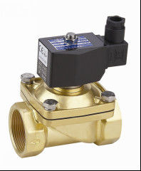 Electric Air Solenoid Valve , Air Actuated Solenoid Valve Normally Closed 2 Inch