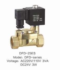 brass low power Slowly heating-up energy saving solenoid valve