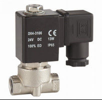 1/8〃2 Way 24v Solenoid Valve Water Stainless Steel Solenoid Valves For Water