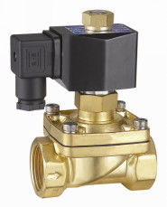 2 Inch Semi Direct Acting Brass Water Solenoid Valve Normally Open 24VDC