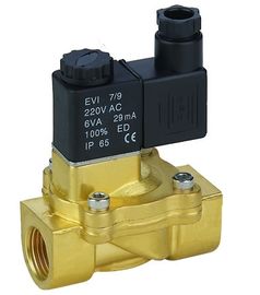 1/8＂ Low Power Diaphragm Solenoid Valve Direct Acting For Water / Liquid / Air