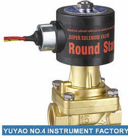 1/4＂Normally Closed Steam Solenoid Valve  , Brass Flange Electronic Solenoid Valve