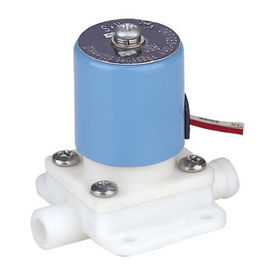 Custom 2L Mini RO Water Machine Plastic Solenoid Valve With Quick Connector