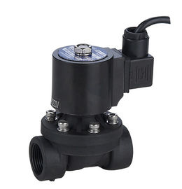 Waterproof PA66 Plastic Fountain Solenoid Valve , 2 Way Solenoid Valve Ip68 Underwater