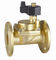 Brass Flange Two Way Piston Steam Solenoid Valve Normally Open PS Series