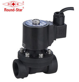 Waterproof PA66 Plastic Fountain Solenoid Valve , 2 Way Solenoid Valve Ip68 Underwater