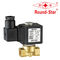 asco brass miniature solenoid valve direct acting normally closed NC 1 / 8 " - 1 / 4 "  AC220V 230V