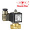 VX3 brass 3-way solenoid valve direct acting normally closed NC 1 / 8 " - 1 / 4 "   DC24V 12V