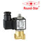 2 / 3 RSW brass 3-way solenoid valve direct acting normally closed NC 1 / 8 "   DC24V 12V