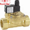 2 Way Pilot Operated Low Power Solenoid Valve Normally Closed 3/8 Inch