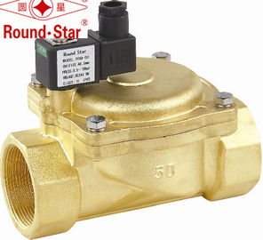 2 Way Pilot Operated Low Power Solenoid Valve Normally Closed 3/8 Inch