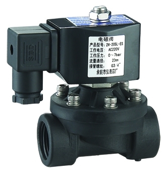 2WSL Plastic Water Solenoid Valve 1/2-2 Inch DC12V AC220V