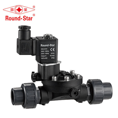 2W-SL Series 2-Way Plastic Solenoid Valve 1 Inch for Water and Air