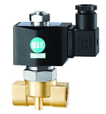 N2W Series NSF Certified Direct Acting Solenoid Valve 1/8'-2' AC220V DC24V Normally Closed Normally Open