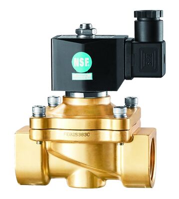 N2W Series NSF Certified Big Size Direct Acting Solenoid Valve 3/8'-2' AC220V DC24V Normally Closed Normally Open